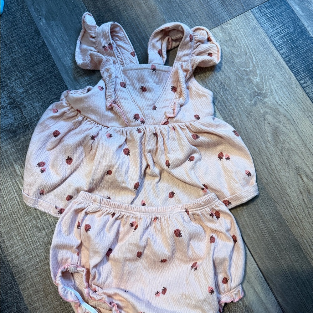 Carter's Pink Ladybug Matching Set